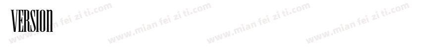 华文隶书 常规 Version 102字体转换